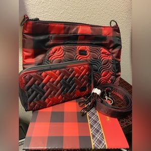 New w/o tag Lug Samba XL! Plus matching Handspring wallet and matching notebook!